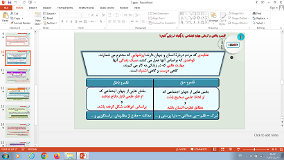 پاورپوینت درس 7 جامعه شناسی دهم ارزیابی جهان های اجتماعی