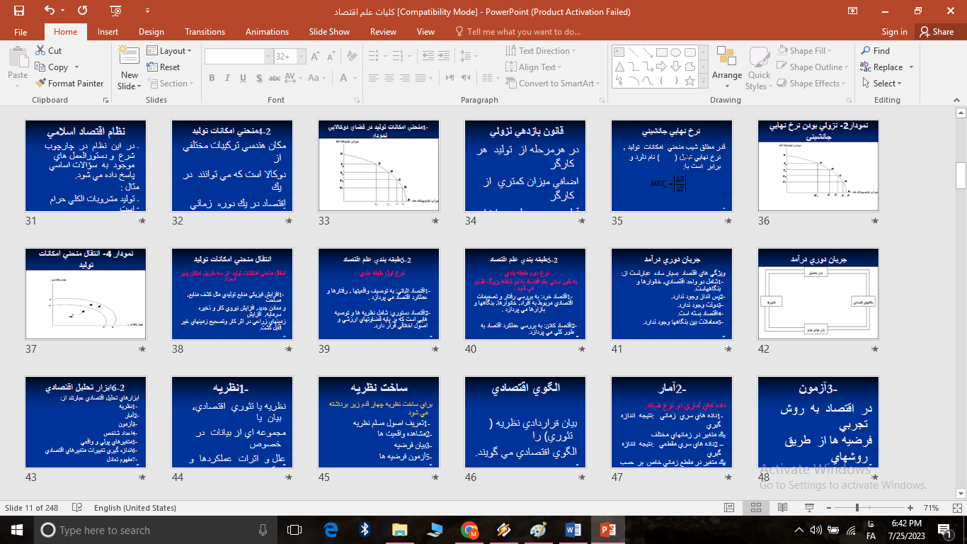 کلیات علم اقتصاد